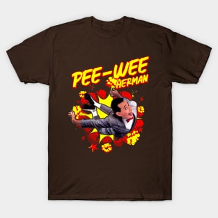 Pee Wee Herman Flying T-Shirt